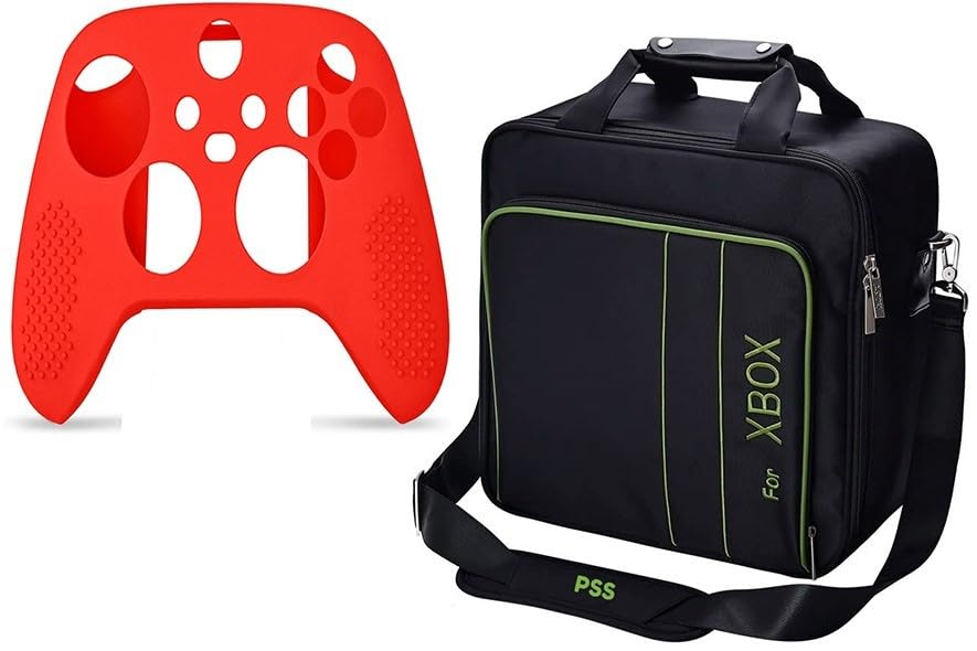 PSS Travel Bag for Xbox Series X/S Console Compatible Gaming Accessories Carrying Case, for Xbox Controllers Silicone Cover Case (B0C8NL3WBG) Amazon Price History, Amazon Price Tracker