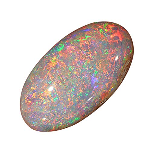 Ópalo australiano Ratti 3.00 con tarjeta certificada de laboratorio y tarjeta de garantía (piedra de ópalo con certificado original/piedra de ópalo de fuego sin calefacción y sin tratar, propósito