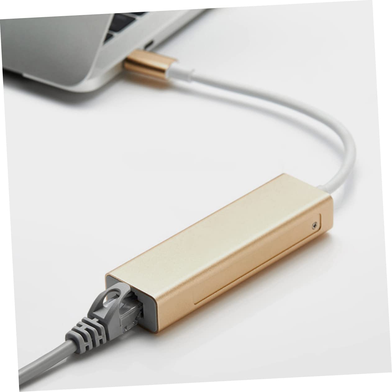 Uonlytech 3pièces Adaptateur USB-c vers Ethernet Mbps Convertisseur Réseau Hub USB pour Pc Et Ordinateur Portable Connexion Rapide Et Stable pour Jeux Et Streaming