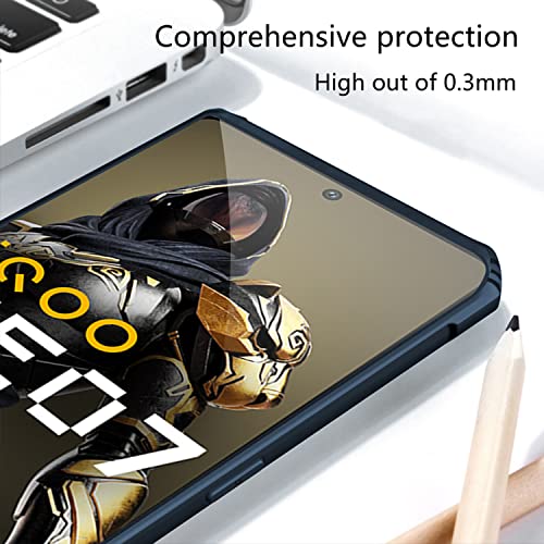 Image of Kapa Beetle Camouflage for Vivo iQOO Neo 7 / Neo 7 PRO (5G) Back Case| [Military Grade Protection] Shock Proof Slim Hybrid Bumper Cover (Blue)
