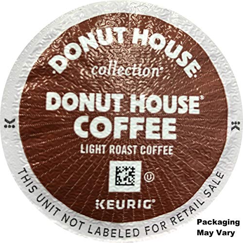 Donut House Light Roast Coffee K-Cups, K-Cup Portion Count for Keurig K-Cup Brewers (Count of 80) - //coolthings.us
