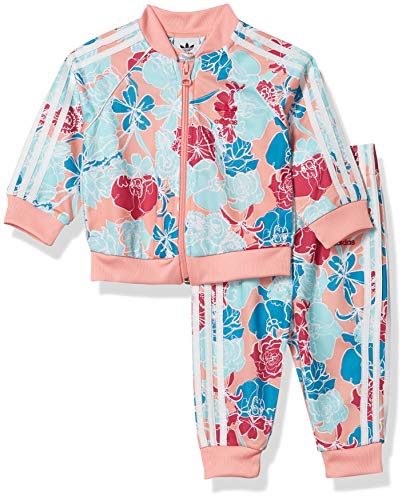 adidas Originals Infant Unisex Superstar Set Glory Pink/Multicolor 6M