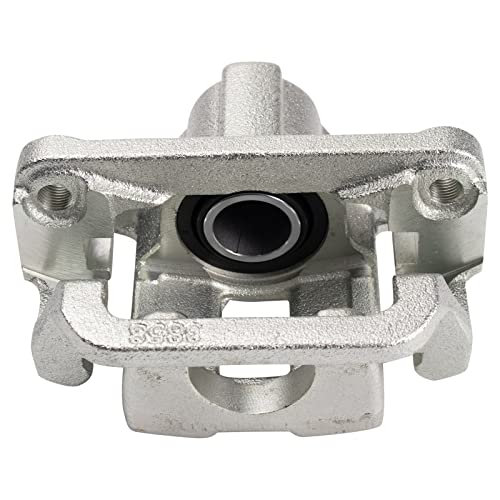 Image of TRQ Front and Rear Brake Caliper Set Zinc Coated Brackets Compatible with 2014-2019 Nissan Rogue