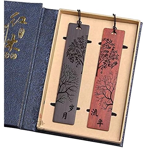 Marine Life Wooden Bookmark, Under The Sea Fish & Coral Reef Dolphin Wood Bookmark with Tassel, Special Gift for Family and Friends Birthdays, Weddings, Festivals, and Christmas Cover