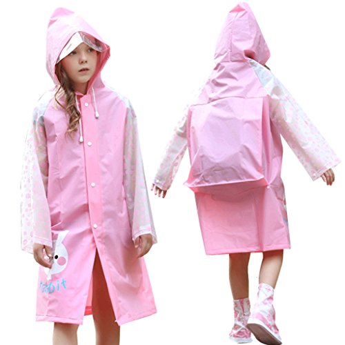 Hongyan Raincoats Children's Waterproof Bag, Bag, Raincoat, Boy, Girl, Eco-Friendly Hat, Raincoat A+
