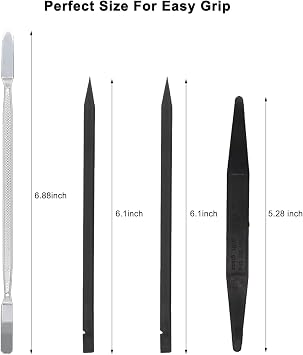 22 in 1 Mobile Phone Repair Tools Kit Plastic & Metal Spudger Pry Opening Tool Precision Screwdriver Set Suction Cup Pliers Hand Tools Set for iPhone Cell Phone Electronics Repair