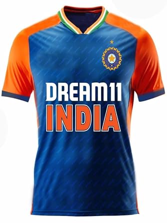 Sports India T20 Jersey 2024 World Cup (Kid's,Boy's,& Men's) L1112