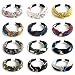 Kisslife 12 Pack Wide Headbands Knot Turban Headband Hair Band Elastic Plain Fashion Hair Accessories for Women and Girls, Children 12 Colors