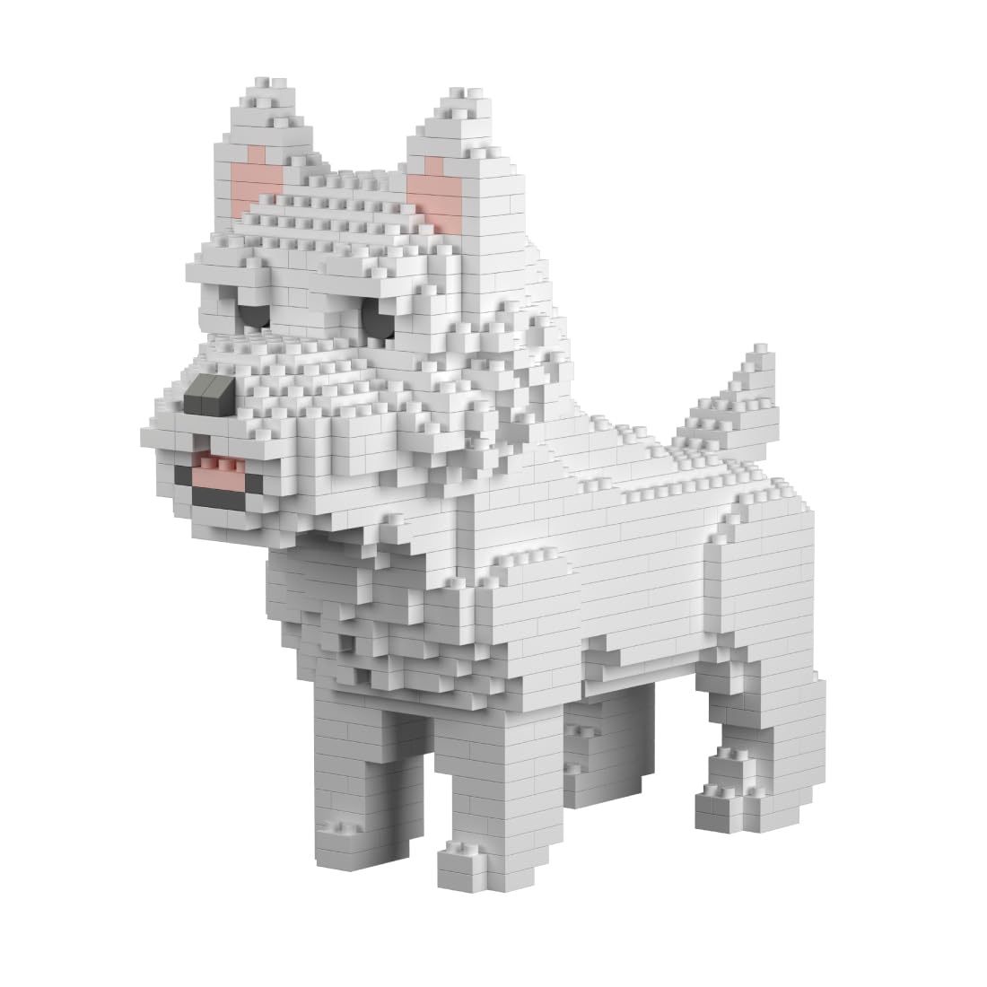 Figurine à Assembler avec des Blocs Miniatures. Golden Retriever, modèle 2. - 5