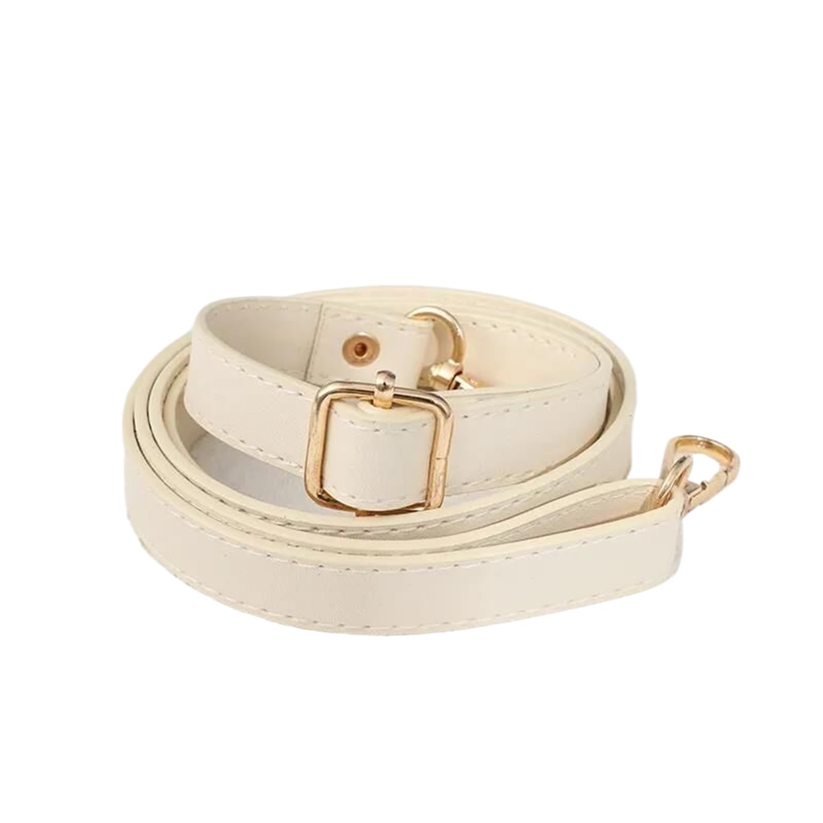 2 Asas De Cuerda Beige De Repuesto Para Bolsos - Con Cierres Giratorios, Ideal Para Personalizar Tu Bolsa