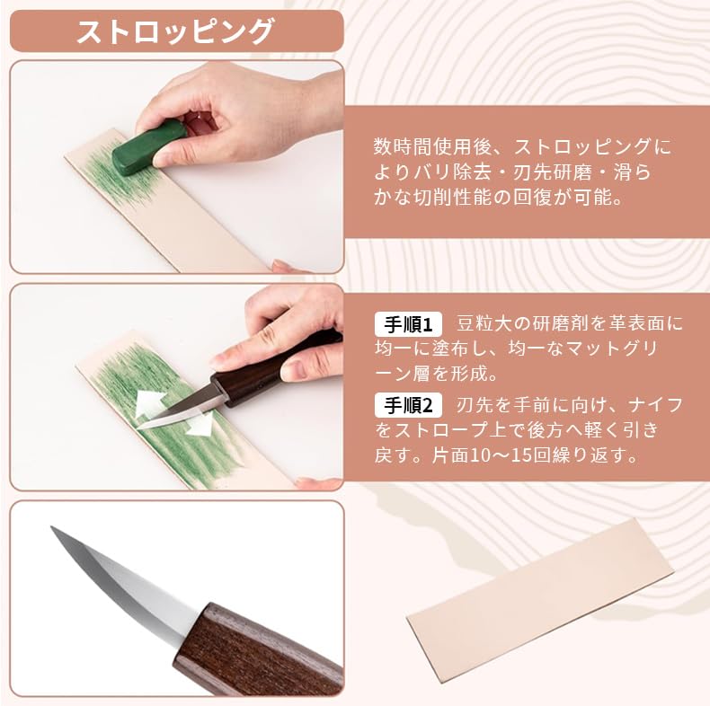 能面 真角 【大小セット】木彫り 手作り品 収納袋付き Amazon | 木彫り キット 初心者 彫刻刀 カービングナイフ セット