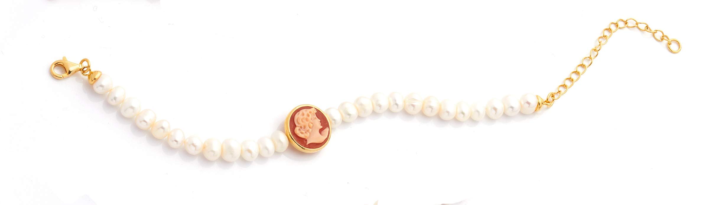 CAMEO ITALIANO bracelet, Silver, adjustable