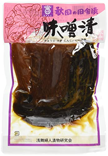 浅舞婦人漬物研究会 秋田の田舎漬 新味噌漬 200g