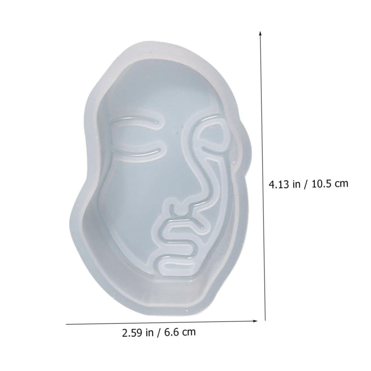 Gadpiparty 5 Set Stampo Silicone Per Saponi Da Flessibile E Riutilizzabile Per Creazioni Fai Da Te Per Decorazioni E Regali Unici 2 Pezzi*5