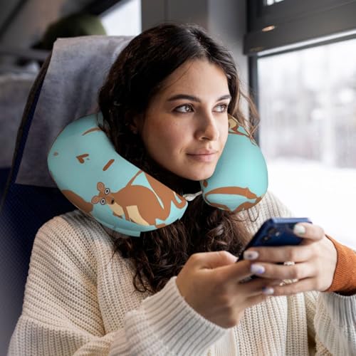 Almohada de poliéster para cuello y hombros negra miniatura 6