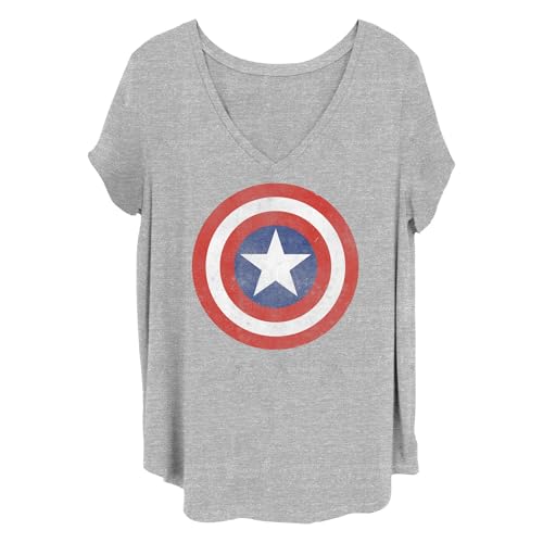 Chemise Marvel Captain Classic femme vêtement mode imprimé super-héros