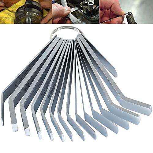 Image of Feeler Gauge Jake Brake Tool Set 88880053 88880052 85111377 Suitable for Volve Mack MP7 MP8 MP10 D12 D13 D16 Engines, Intake and Exhaust Valve Adjustment Kit (14 PCs)