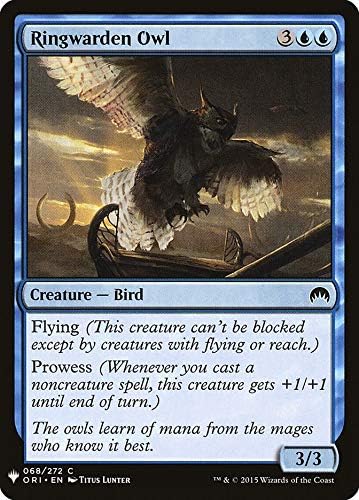 Magic: The Gathering - Ringwarden Owl - Mystery Booster miniatura 1