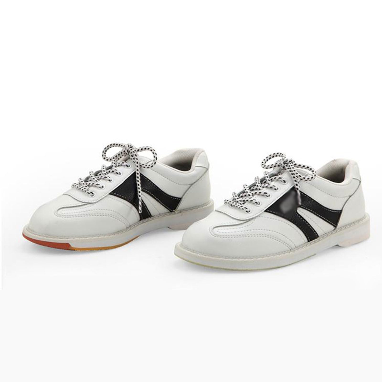 Scarpe da Bowling Uomo,Scarpe da bowling Donna,Scarpe da Bowling Professionali,Atletica in Morbida Pelle Traspirante ,Leggera comode Non Slip,Scarpe sportive moderne,Per uso interno ed esterno