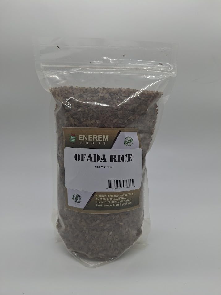 Miniatura 2 de Enerem Ofada Arroz  Arroz africano local 3lb