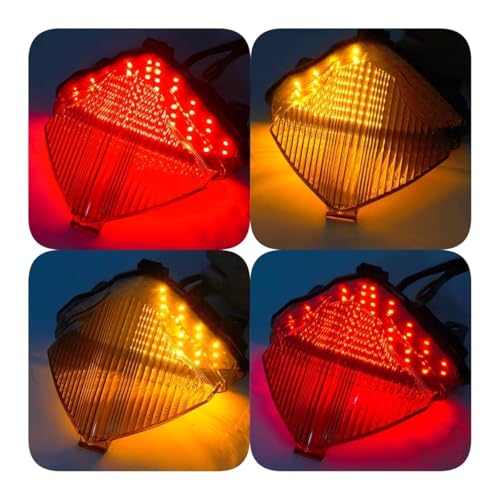 Feu stop LED moto clignotants intégrés YZF R1 éclairage puissant - 7