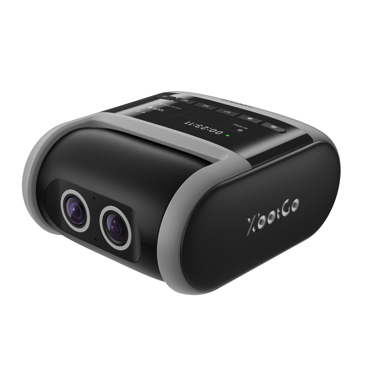 Photo 1 of XbotGo Falcon All-in-One AI Action Camera, 4K Auto Tracking Sport Camera for Soccer, Basketball & Football, Dual-Lens Team Sports Recorder with Live Streaming, No Subscription Required (Shadow Grey)