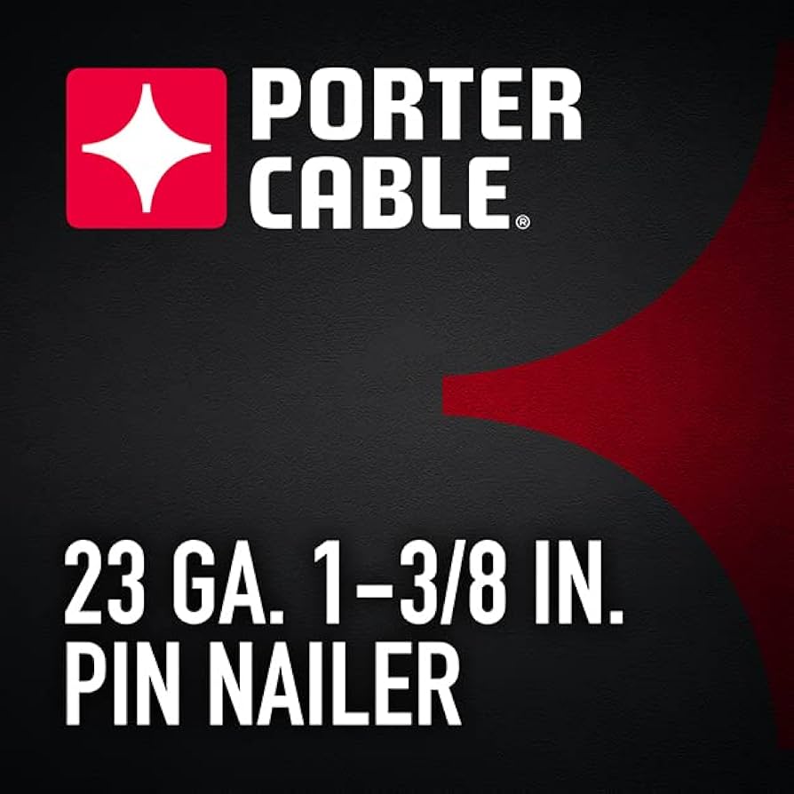 るなピーボール Porter-Cable 23-Gauge 1-3/8 in. Pin Nailer PIN138 - The Home