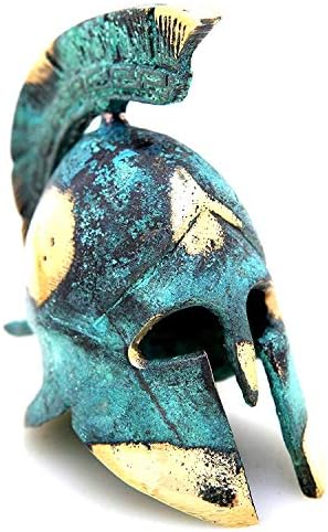 Iconsgr Ancient Greek Bronze Museum Replica of Spartan Officer Helmet (389)