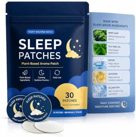 Remendos para dormir, adesivos de rotina noturna de aroma à base ...