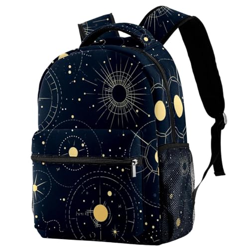Sac à dos Vierge dessin animé multicolore pour l'école primaire et le collège