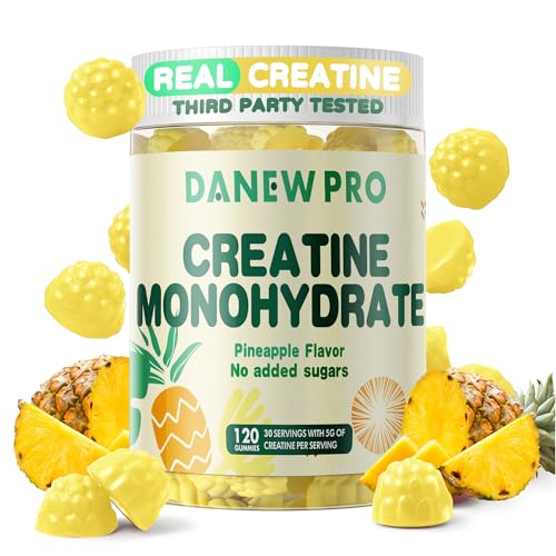 DANEW Pro Creatine Monohydrate Gummies for Men & Women