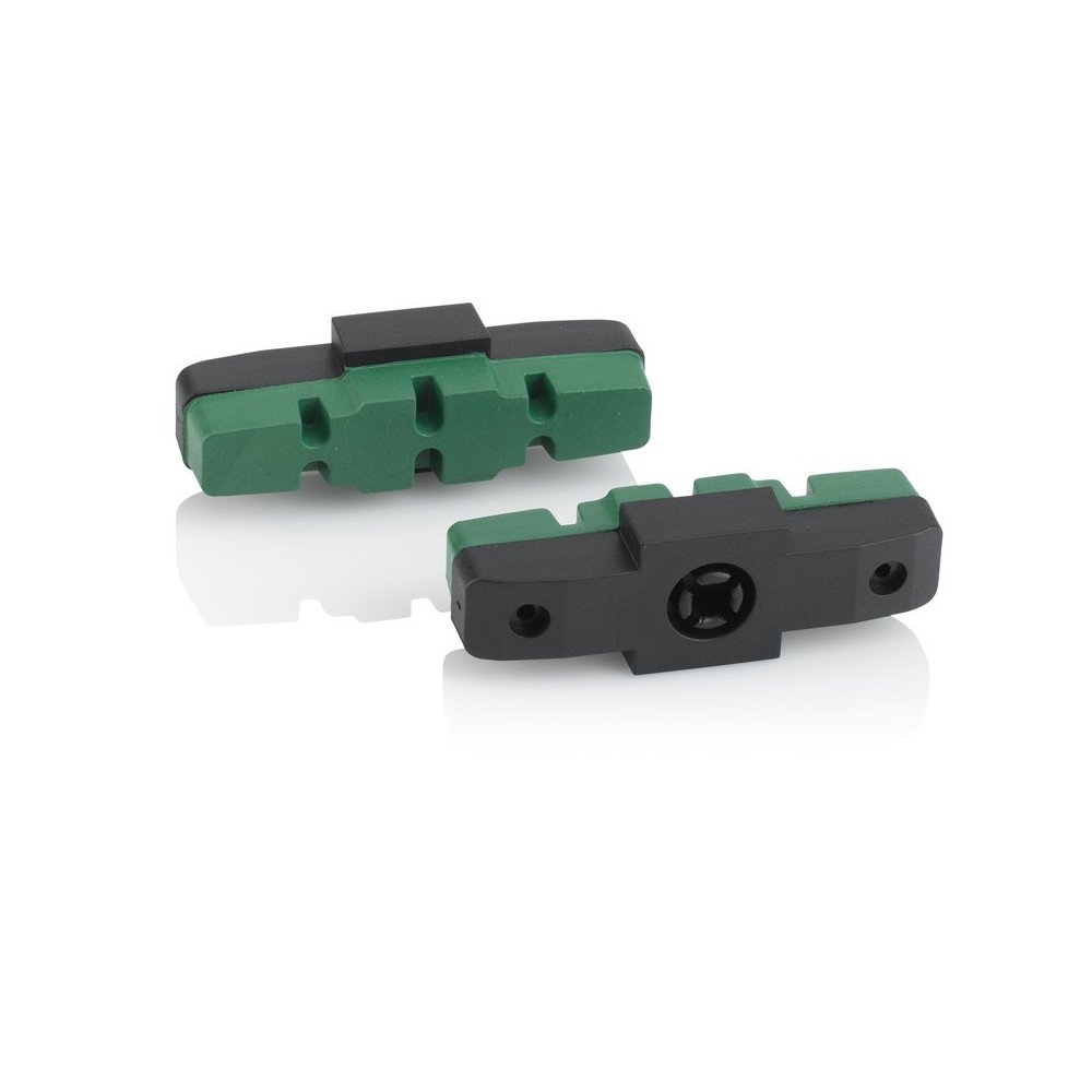 XLC Unisex - Adultos BS-X42 Zapatas de Freno Verde 50mm