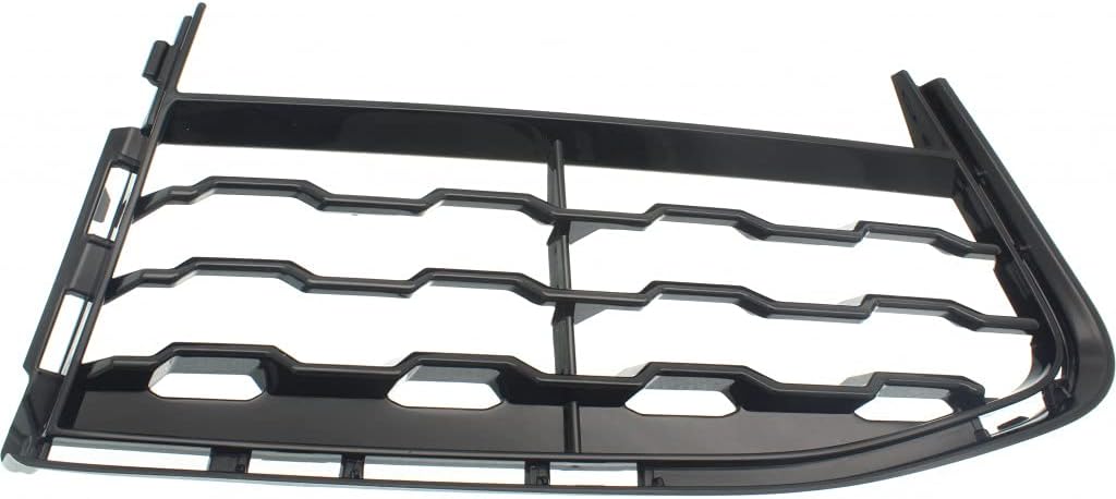 For BMW 740i/750i 2016 2017 2018 2019 Bumper Cover Grille Passenger Side | Front | w/M-Package | Bright Black | Made of PMMA Plastic | Replacement For BM1039183 | 51118092160