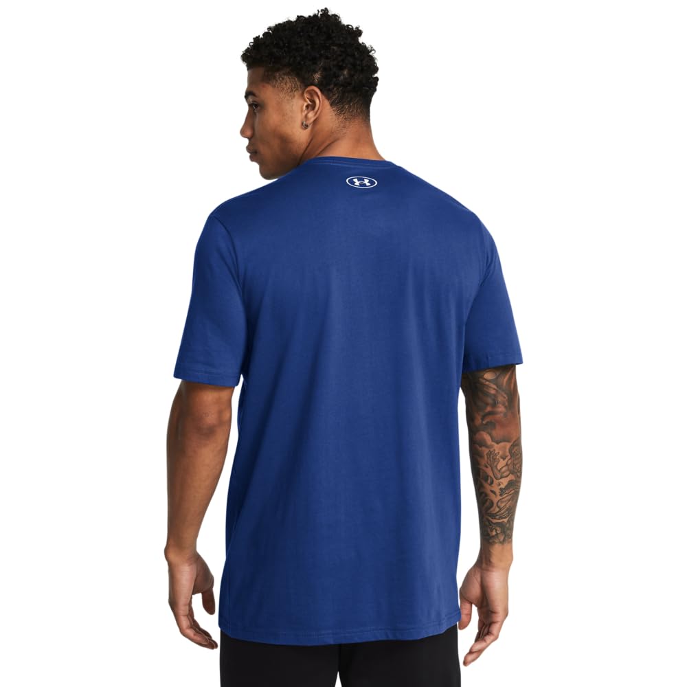 Under Armour Mens Sportstyle Logo Short Sleeve T Shirt product thumbnail 4