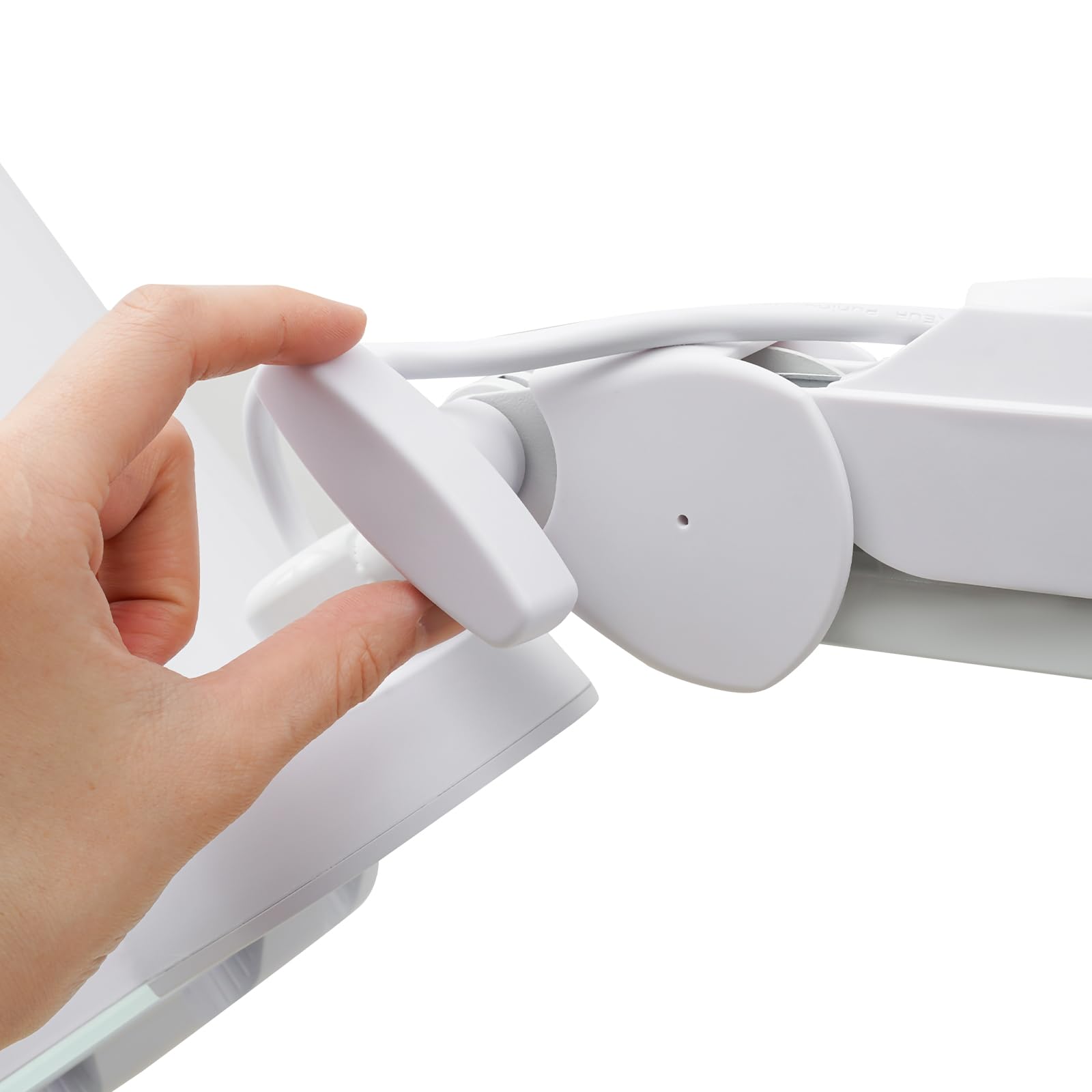 55 W professionale raccogli polvere per unghie pedicure, raccoglitore elettrico per unghie con 2 filtri di ricambio e ventola industriale, 4300 rpm, silenzioso, per lucidare le unghie