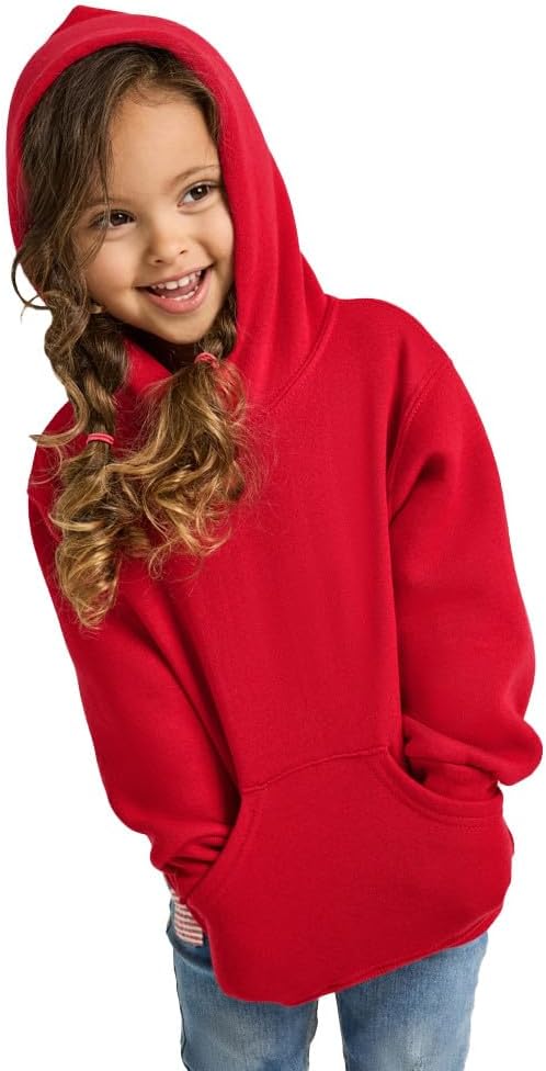 Soffe unisex-child Classic Midweight Fleece Hoodie Sweatshirt - Image 2