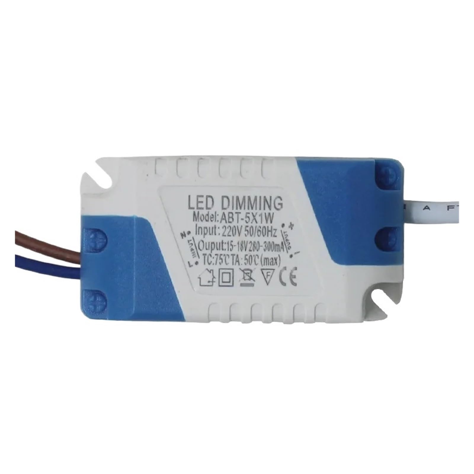 Driver de conducción LED para regular la luz del salón con este transformador de 5W y 300mA