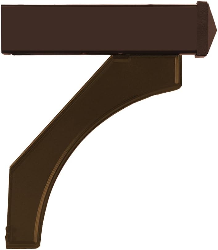 Salsbury Industries 4877BRZ Arm Kit Replacement for Deluxe Post for 1 Mailbox, Bronze