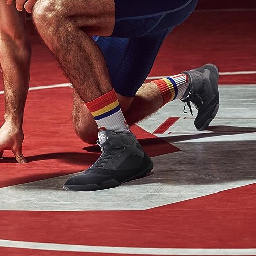 zvc wrestling shoes men boxing shoes for fighting shoes powerlifting bodybuilding boots footwear