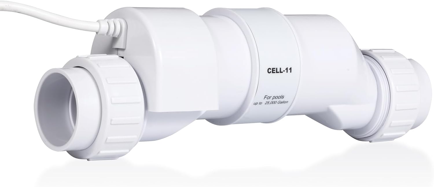 Salt-Cell, Salt-Chlorine-Generator, Compatiable with Hayward T-Cell-9 Salt-Cell for Pool up to 24,000 Gallons