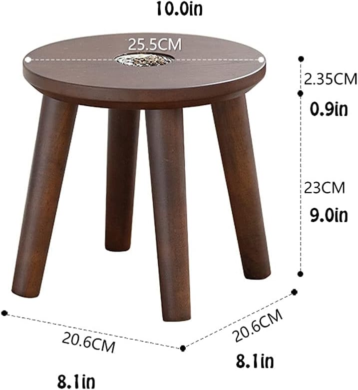Minimalist Fashion Creative Adult Doorway Shoe Changing Stool Round/Rectangular/Square Individual Low Stool Children's Small Bench Low Stool for Home Casual/Rectangular
