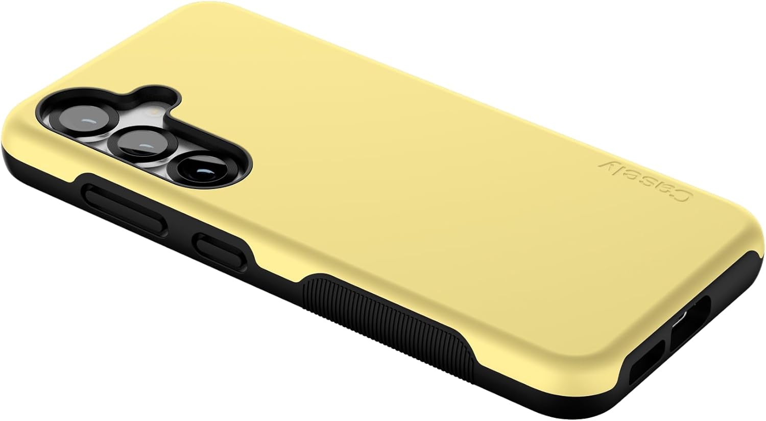 Casely Galaxy S25 Case | Butter Me Up | Butter Yellow | Bold Protective Design | Compatible with MagSafe