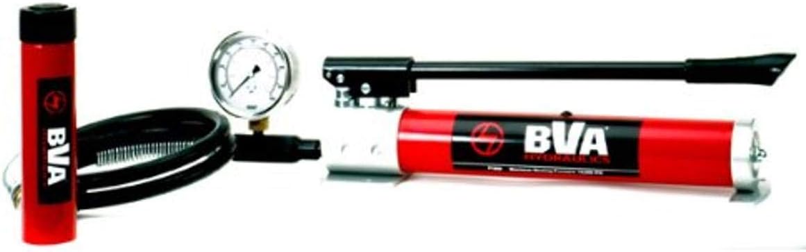 BVA Hydraulics SP10-1006 Hand Pump with 10 Ton 6" Stroke Cylinder