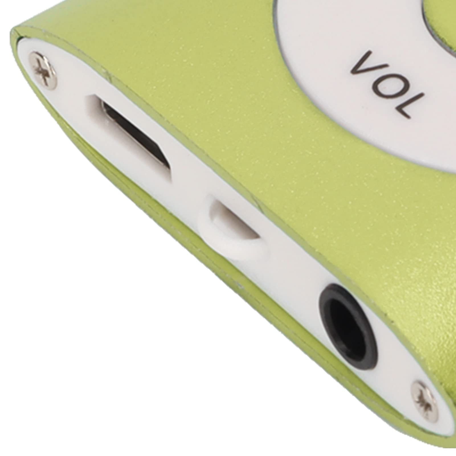 Lettore Mp3 Lettore Mp3 Lettore Mp3 in Lega di Alluminio Elegante Suono Multifunzionale Senza Perdita Sottile Schermo LCD da 1,8 Pollici Lettore Musicale Mp3 Portatile (Verde)