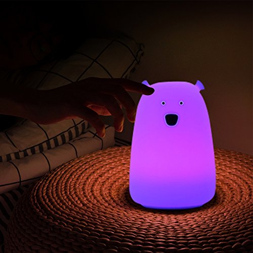 LED Luce Notturna Portatile in Silicone per