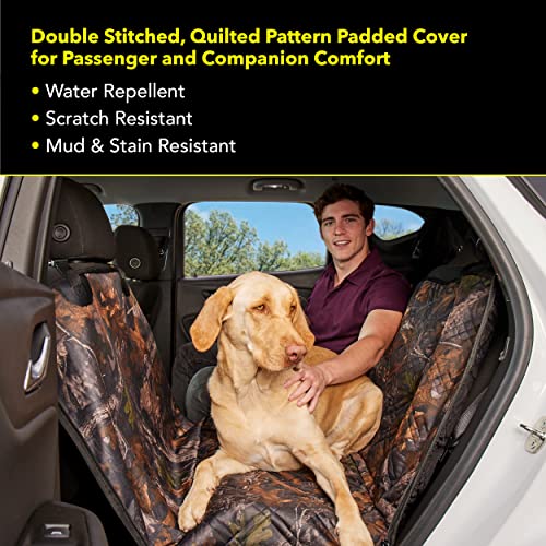Meadowlark 5-in-1 Dog & Child Car Seat Cover Back Seat, Heavy Duty Waterproof Non-slip Hammock Bench Trunk Liner Passenger Mat for Cars SUVs & Trucks – Free Seat Belt & Headrest Cover STD – Brown Camo Meadowlark 5-in-1 Dog & Child Car Seat Cover Back Seat, Heavy Duty Waterproof Non-slip Hammock Bench Trunk Liner Passenger Mat for Cars SUVs & Trucks – Free Seat Belt & Headrest Cover STD – Brown Camo