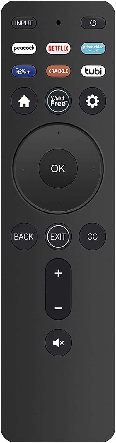 Uniwersalny pilot do wszystkich telewizorów VIZIO serii D serii E serii M serii V serii P LED LCD 4K HDR Smart VIZIO TV z Netflix, PrimeVideo, DSY+, Tubi, Watchfree, Peacock, Crackle Buttons