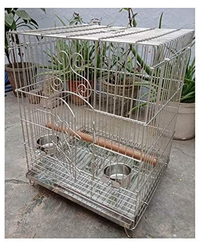 Birds Park Parrot Cage Steel Strong - Good Cage For Grey Parrot & All Parrot Breed (B08MTN5GJZ) Amazon Price History, Amazon Price Tracker