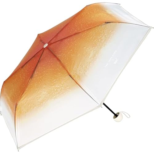【2023年】Wpc. 雨傘 [ビニール傘] 旅する喫茶×Wpc.™ クリームソーダアンブレラ ミニ オレンジ 50cm 折りたたみ PT-TA004-002