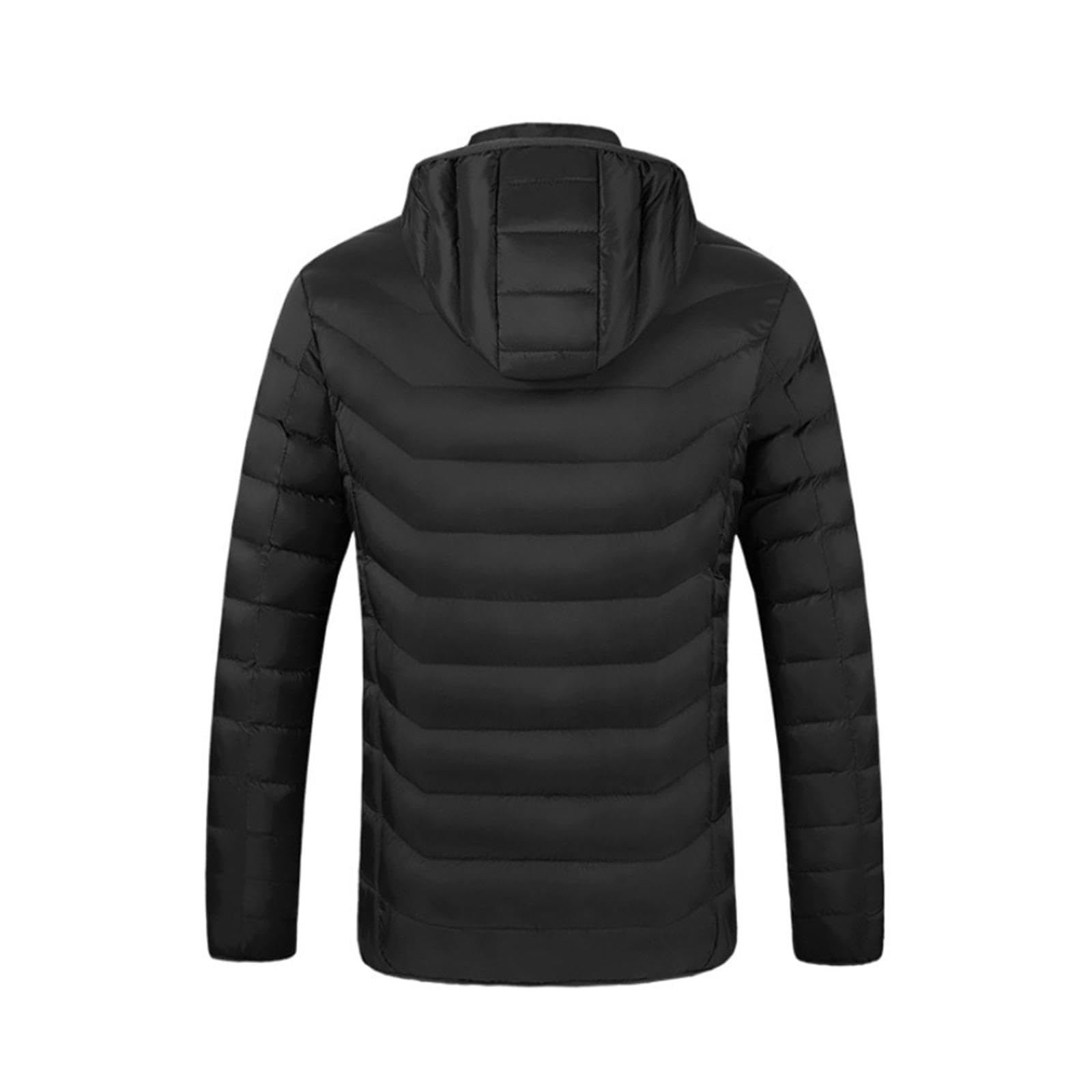 Gilet riscaldato elettrico XL, lavabile, ricaricabile, gilet invernale riscaldato per attività all'aperto (power bank not)